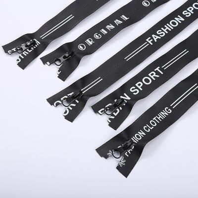自動ロックナイロンジッパー プリントスポーツ 服 靴 バッグ 防水