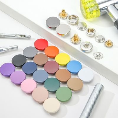 装飾用アクセサリー 円プレス 亜鉛合金 衣類用 オーダーメイド メタル スナップ ボタン