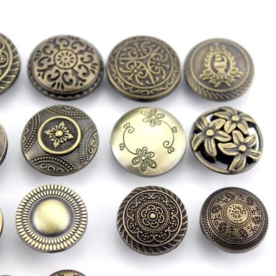 コート服のためのロゴとカスタム彫刻金属スナップボタン