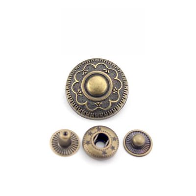 コート服のためのロゴとカスタム彫刻金属スナップボタン