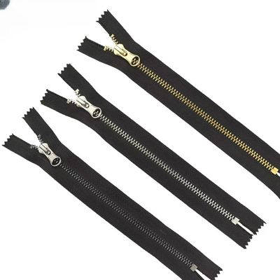 5 普通の歯 20cm シルバー金属 閉ざされた歯のジップ DALH スライダー