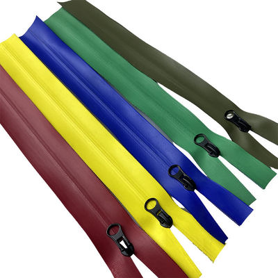 高品質の新製品 耐久性のある熱性ジップ ロール PVC 防水ナイロンコイル プラスチック 防水ジップ