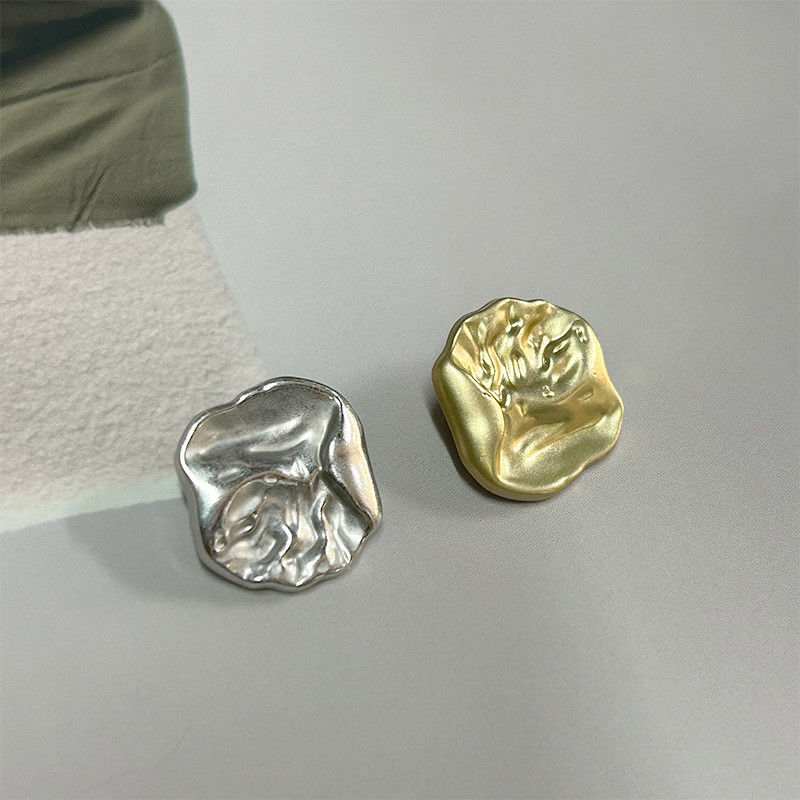 9MM デザイナー シルバー ゴールド シューティング コート パール 豪華 冬 ラインストーン 金属 ボタン 着物